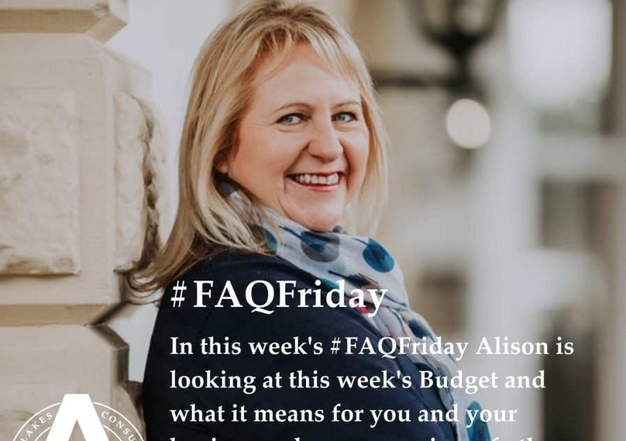 #FAQFriday - A look at the 2021 budget & supply chain issues