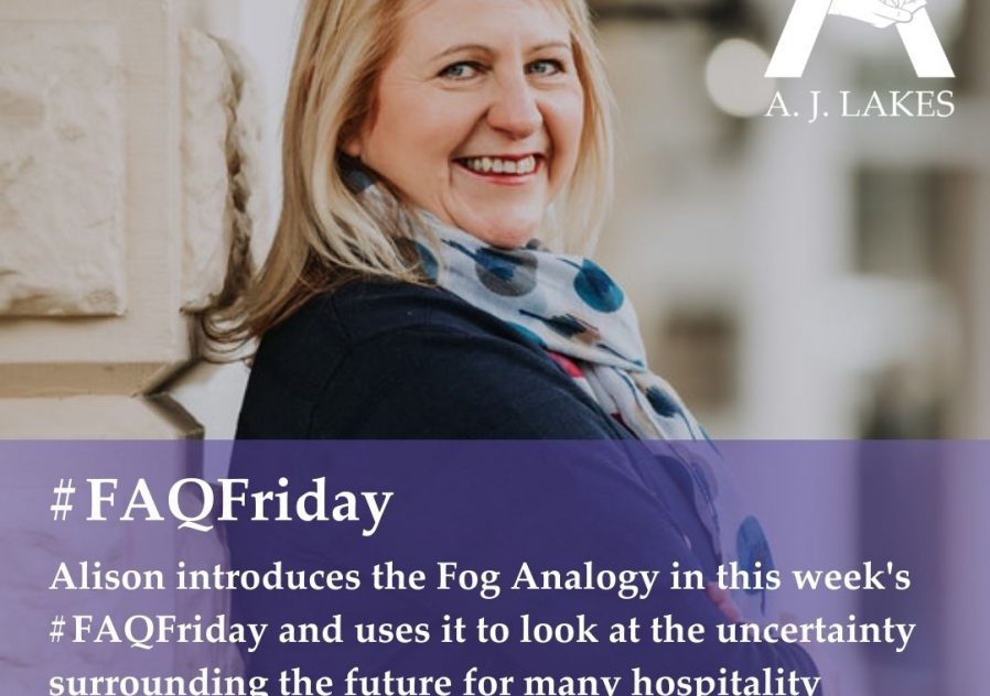#FAQFriday - The Fog Analogy & how to plan for uncertainty