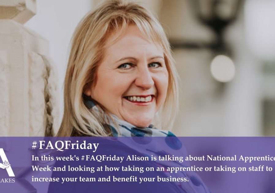 National Apprenticeship Week #FAQFriday