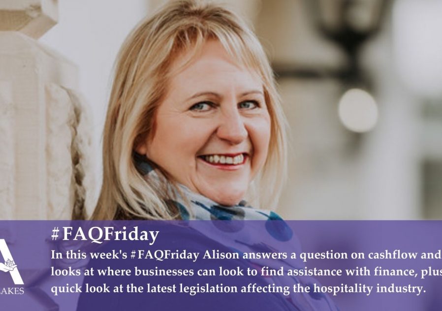 #FAQFriday Cashflow and where to look for assistance