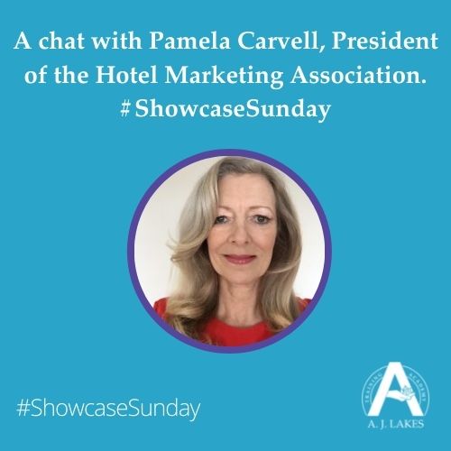 Pamela Carvell - Hotel Marketing Associatin #ShowcaseSunday