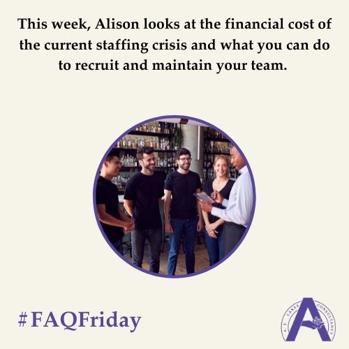 Financial cost of the staffing crisis