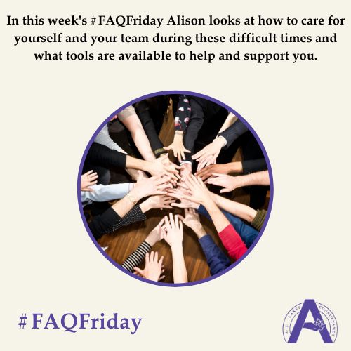 Supporting Mental Health & wellbeing #FAQFriday