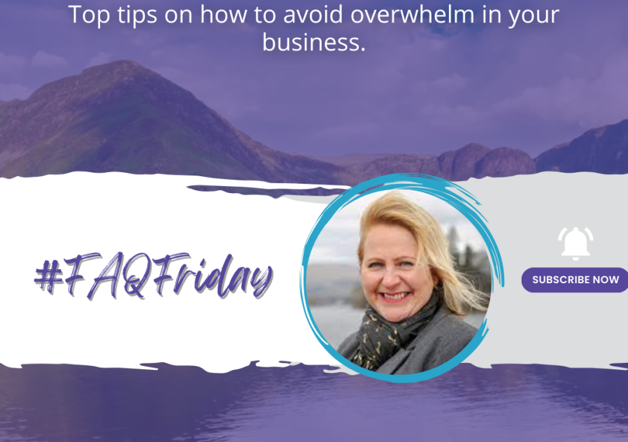 How do I stop overwhelm? #FAQFriday