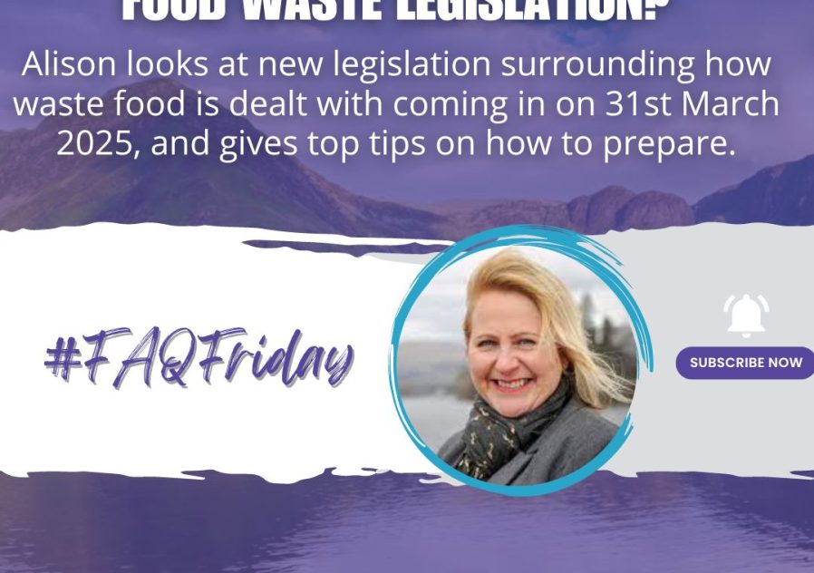 How can I prepare for the new food waste regulations? #FAQFriday