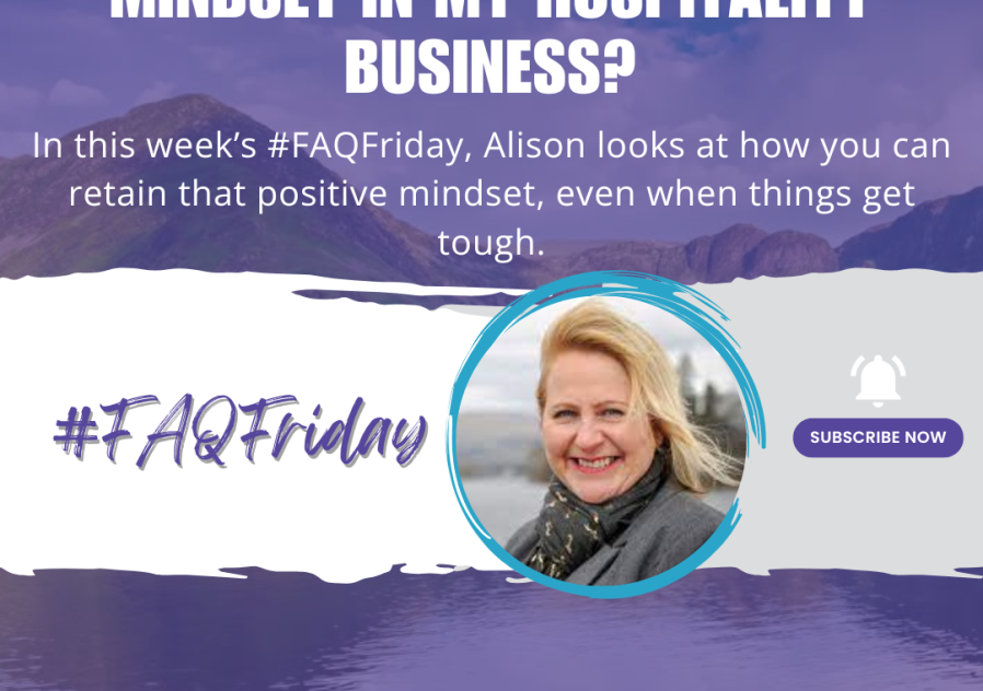 Keeping a positive mindset #FAQFriday